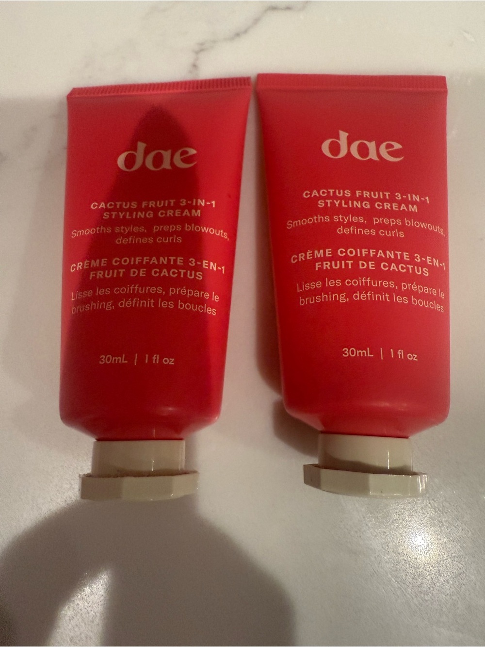 New dae Cactus Fruit 3-in-1 Styling Cream set of two size 1 fl oz each